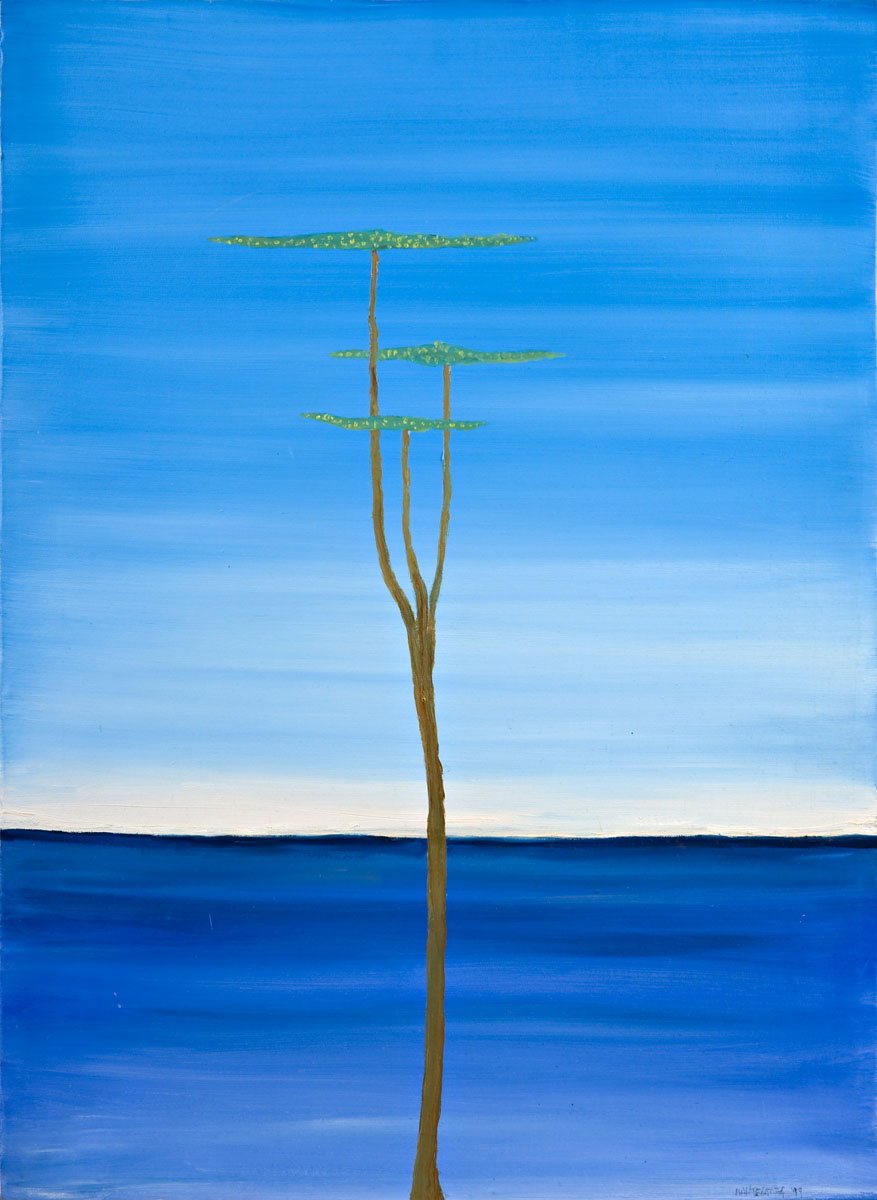 Albero davanti al mare